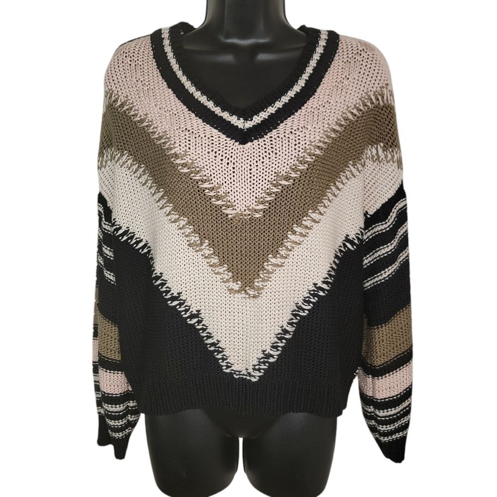 Saltwater Luxe Hailee Chunky Knit Sweater Size Medium
